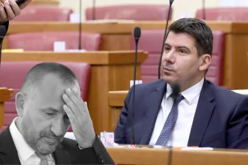 VIDEO Okršaj u Saboru! Zekanović: 'Bježi opet, neće biti Pupovca da te brani.' Grmoja: 'Glupani ste i veleizdajnici'