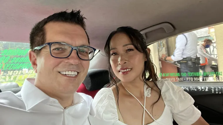 Bivši zastupnik Branimir Bunjac oženio Filipinku: Objavio fotke i snimku. Pogledajte samo taj prvi bračni poljubac