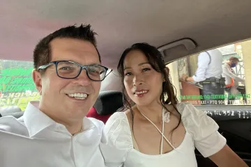 Bivši zastupnik Branimir Bunjac oženio Filipinku: Objavio fotke i snimku. Pogledajte samo taj prvi bračni poljubac