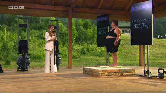 Najstarija kandidatkinja Dragica na prvom vaganju