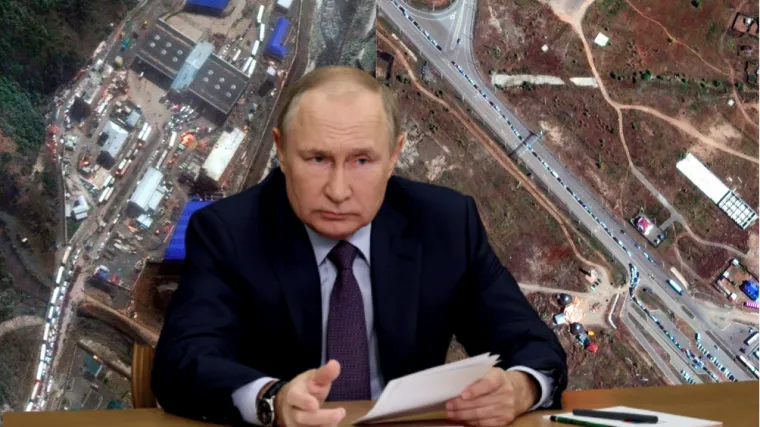 Pada li nova Željezna zavjesa? Nastavlja se egzodus Rusa, kolone na graničnim prijelazima vidljive iz svemira