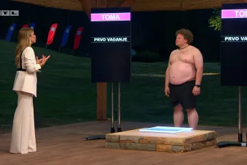 Toma na prvom vaganju u 'Životu na vagi'