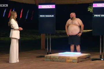 Nikola na prvom vaganju u 'Životu na vagi'