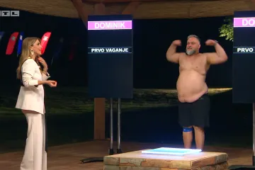 Dominik na prvom vaganju u 'Životu na vagi'