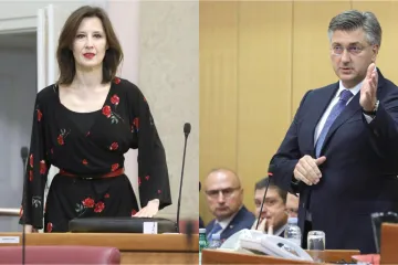 Dalija Orešković izbacila Plenkovića iz takta: 'Ovo što govorite nije baš pametno, ali što ste u zadnjih mjesec dana izgovorili je strašno'