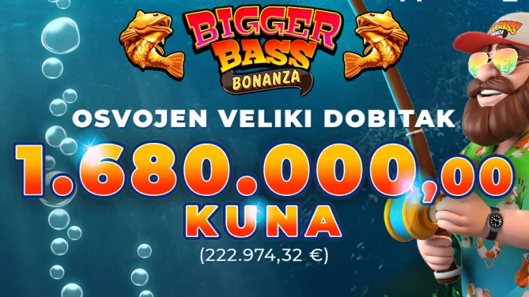 Sretnik upecao ulov težak 1.6 milijuna kuna (222.974,31 &euro;)