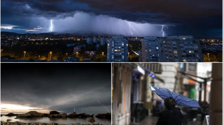 Vrijeme je opasno u cijeloj Hrvatskoj! Meteorologinja otkrila kada bi se moglo smiriti: 'Do tada valja biti na oprezu!'