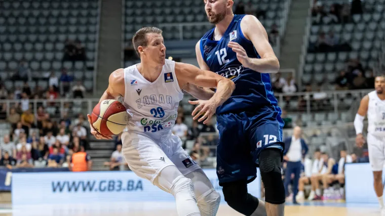 Sjajno otvaranje Zadra u ABA ligi: Slavili 29 razlike protiv Studentskog centra