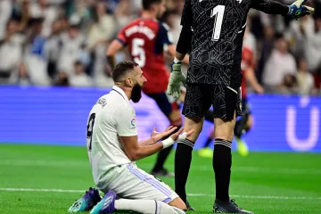 Karim Benzema promašio penal za pobjedu Reala protiv Osasune na Santiago Bernabeuu; Viniciusa Juniora kamere uhvatile kako se prerano veseli