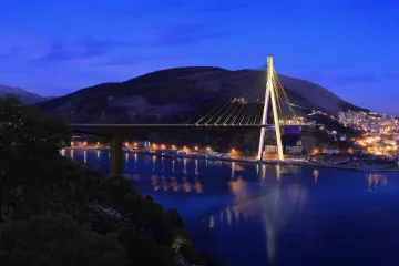 Dubrovački most će se osvjetliti dekorativnom rasvjetom, ovako bi to trebao izgledati