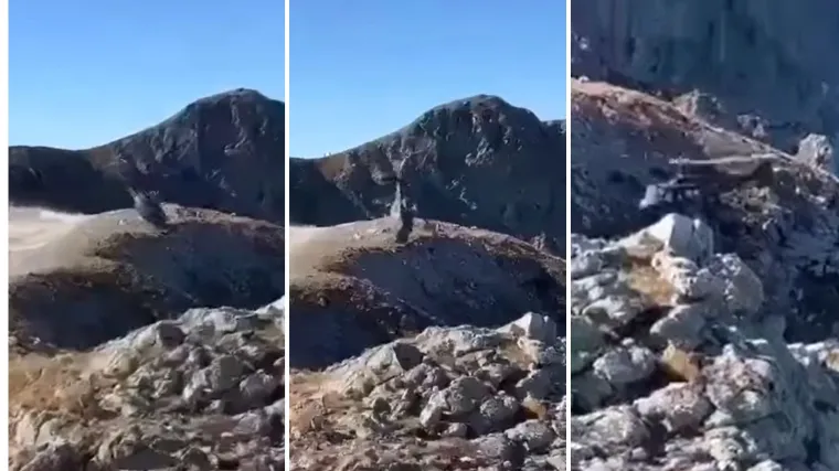 VIDEO Pogledajte zastra&scaron;ujuć trenutak kad je vjetar skoro zabio helikopter u stijene: 'To je čudo'