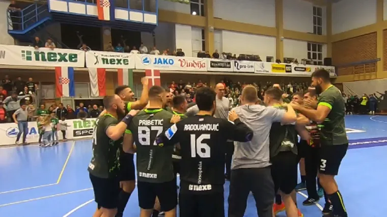 VIDEO, Pogledajte slavlje Na&scaron;ičana nakon plasmana u Europsku ligu: 'Inati se Slavonijo'