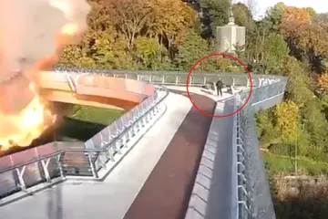 Mirno je hodao mostom, a onda je nekoliko metara od njega eksplodirala ruska granata
