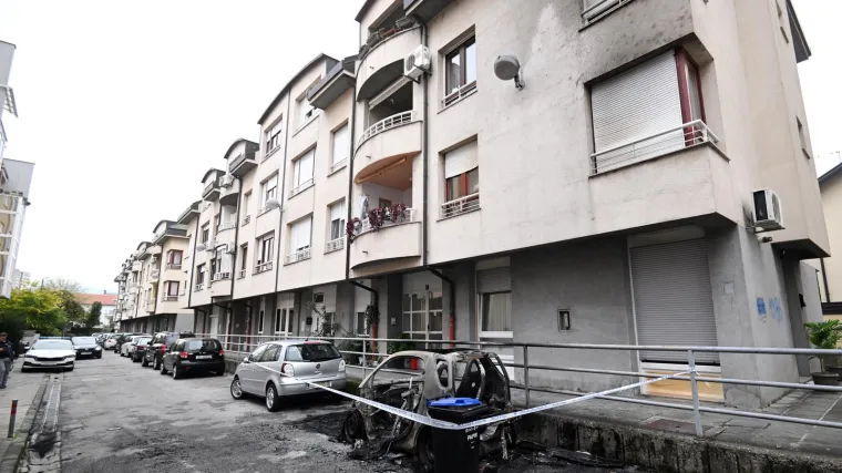 Eksplodirao automobil u Zagrebu: 'Čulo se pucanje guma. Sve je odjednom buknulo'