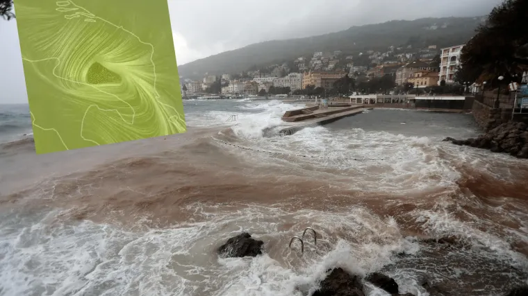 Upaljen meteoalarm za dijelove Hrvatske, pojavio se i 'uragančić': Može biti obilnijih pljuskova praćenih grmljavinom