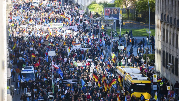 U istočnoj Njemačkoj tisuće prosvjednika protiv vladine energetske politike