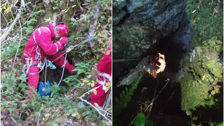 Neobična intervencija HGSS-a Makarska: 'Hodali smo 45 minuta, na&scaron;li ga u dubokoj jami, nestao je prije 21 dan!'