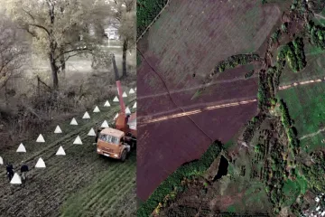 FOTO Britanski obavještajci: 'Nova Wagnerova utvrda, ukoliko se zaista izgradi, mogla bi usporiti Ukrajince'