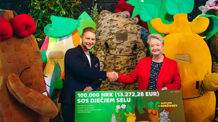 Djeci iz SOS Dječjeg sela 100.000 kuna za toplu zimu!