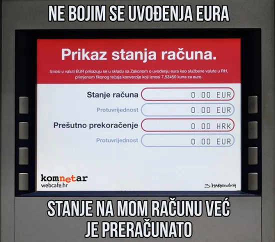 Bezbolno uvođenje eura