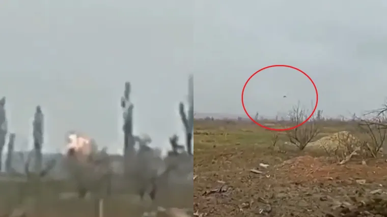 Pojavila se snimka navodnog ru&scaron;enja moćnog ruskog borbenog aviona, pogledajte i prejaku reakciju vojnika