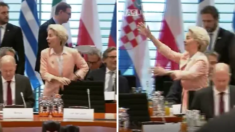 Ovu snimku morate vidjeti! Von der Leyen potrčala u zagrljaj Plenkoviću