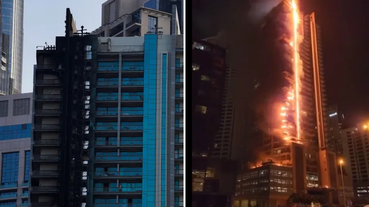 FOTO Gorjela zgrada kraj najvi&scaron;eg nebodera na svijetu. Ovako izgleda danas