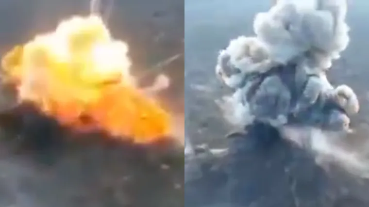 Snimka razaranja ruskog konvoja djeluje nestvarno: Rusi nisu bili svjesni &scaron;to im se sprema, ali ovaj oblak dima će zapamtiti