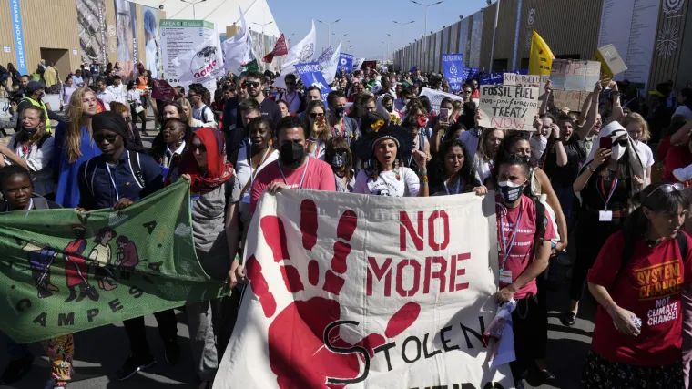 Stotine mar&scaron;irale &Scaron;arm El-&Scaron;eikom: 'Želimo klimatsku pravdu'