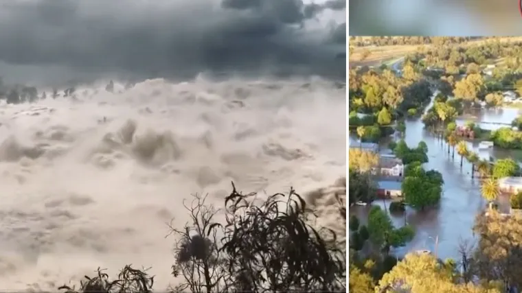 VIDEO Nezapamćene ki&scaron;e u Australiji, ljudi spas tražili na krovovima i kro&scaron;njama