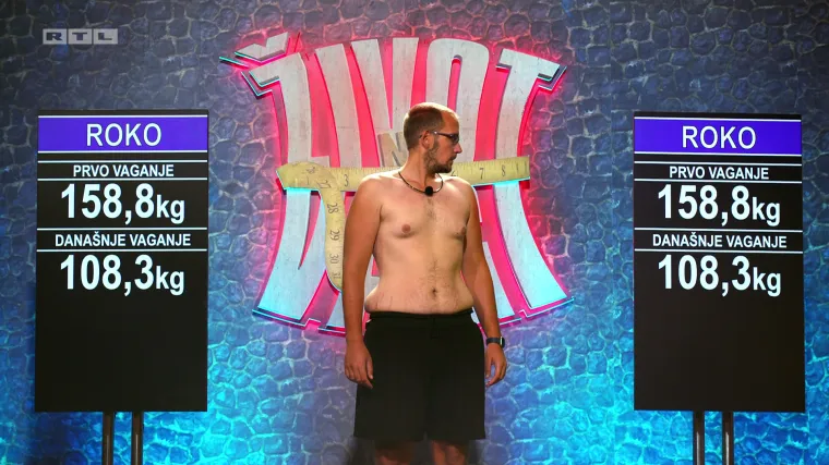 Roko je u 'Životu na vagi' bio maestralan: Skinuo 50 kilograma, pao je ispod 110, što mu je bila velika želja