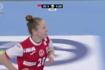 Nebeski skok Šimare iz kontre za izjednačenje: Švedska vratarka je bila nemoćna