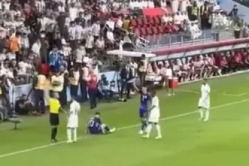 Messi je pao tijekom generalke za SP. Na tribinama je zavladala opća panika, pogledajte kako je to izlgedalo