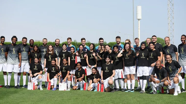 Vatreni su danas trenirali s djevojčicama PSG-a, poznat je i razlog