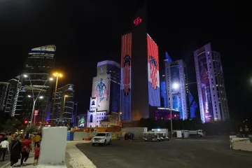 Epski prizor iz Katara koji će razveseliti sve Hrvate: Pogledajte što je zasjalo na neboderu u Dohi