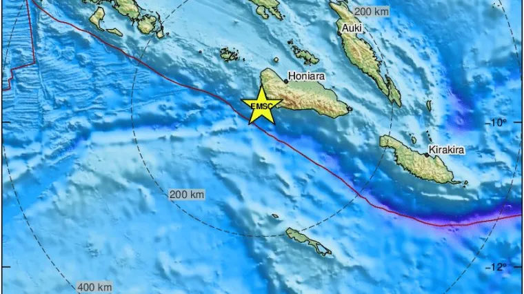 Dva snažna potresa magnitude 7 i 6 pogodila Salomonsko otočje, izdano upozorenje: 'Očekuju se daljnja podrhtavanja tla'