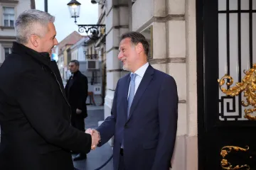 Jandroković se sastao s austrijskim kancelarom Nehammerom: 'Hrvatska je ispunila najzahtjevniju proceduru dosad'