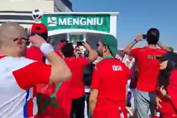 Srpski novinar snimao ludnicu Marokanaca u Dohi, a onda je krenulo: 'Uletjeli su Hrvati i zapjevali Thompsona'