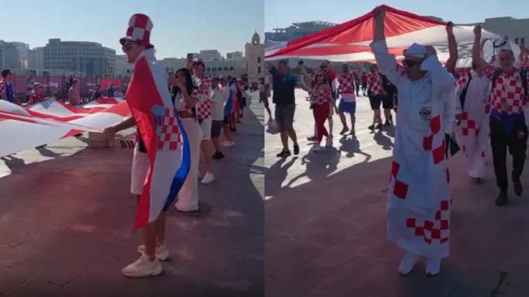 Krenula je hrvatske fešta na ulicama Dohe, pogledajte prizore zbog kojih će vas proći trnci