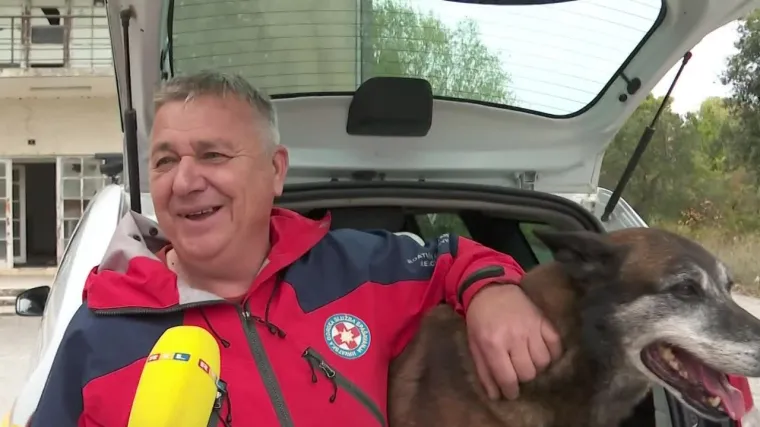 Kruno i Drako nerazdvojan su tim! Tragaju za nestalima u ru&scaron;evinama i lavinama: 'On je sve moje'