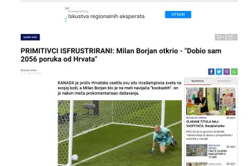 Srpski tabloidi i dalje 'divljaju', kao da nisu s ovog svijeta: 'Primitivci i ustaše pljuvali su našeg Borjana. To su djeca koja ne znaju kako je biti u ratu'