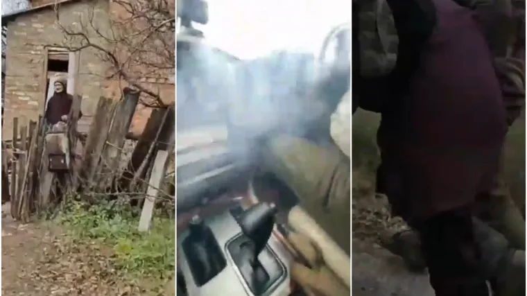 Pogledajte nevjerojatnu snimku spa&scaron;avanja bake Halke od ruske artiljerijske vatre: 'Bog vas blagoslovio momci!'