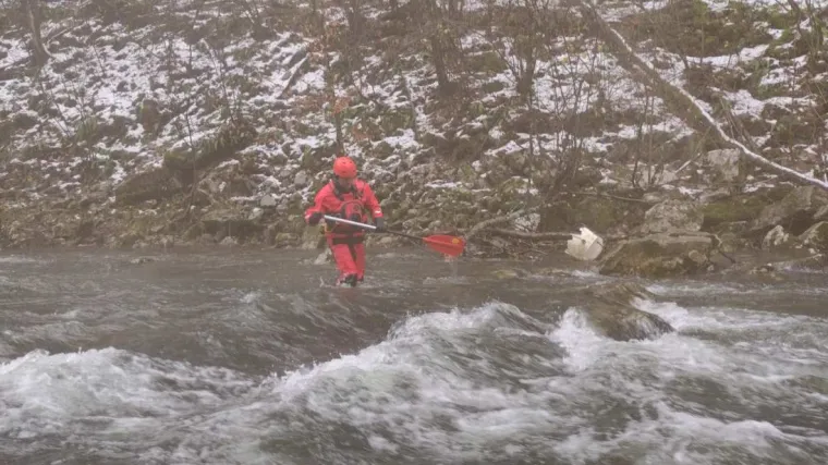 HGSS osam dana traži mu&scaron;karca. Tri puta zaranjali u rijeku, nije pomogao ni pad vodostaja