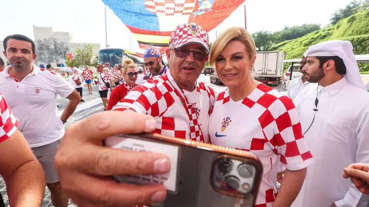 Kolinda Grabar-Kitarović: 'Sutra se vraćam, ali ponovno dolazim gledati Hrvatsku u finalu'