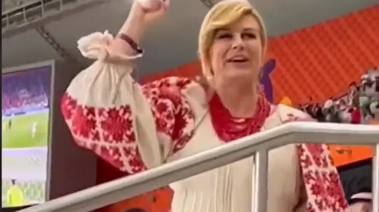 Pojavila se najluđa Kolindina snimka iz Katara, biv&scaron;a predsjednica totalno otpustila kočnice