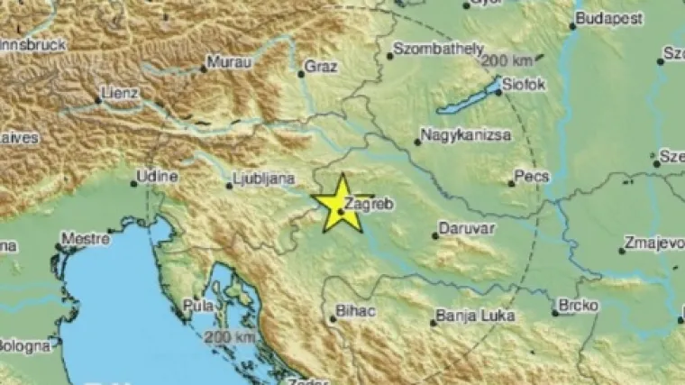 Ponovno se lagano zatreslo tlo u Zagrebu: 'Kratka tutnjava'