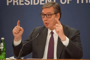 Vučić stigao Albancima u goste pa priznao da je gledao Vatrene: 'Navijao sam za Japan, ali čestitam hrvatskom narodu'