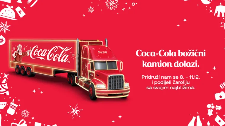Podijelite blagdansku čaroliju s najdražima i učinite dobro djelo uz Coca-Colin božićni kamion
