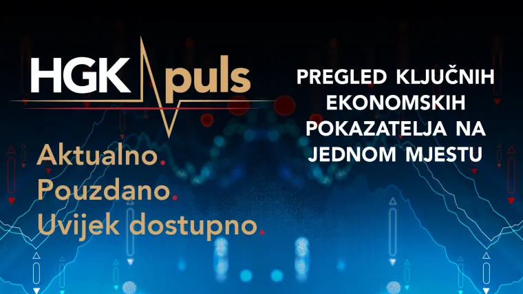 HGK Puls tjedni pregled ključnih ekonomskih pokazatelja na dohvat klika