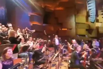 VIDEO Spektakularno! Pogledajte kako je Zagrebačka Filharmonija proslavila pobjedu Hrvatske